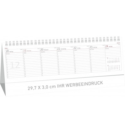 Tischquerkalender stehend (1 Stk.)